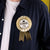 Gold "King For A Day" Birthday Badge