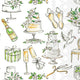 Wedding Cakes Guest Napkin