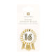 16 Gold Enamel Birthday Pin Badge | 16 | Milestone Birthday