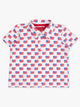 Freedom Flags Knit Short Sleeve Performance Polo