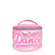 Dance Quilted Metallic Puffer Round Glam Bag