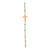 Spirit Shout Enamel Dot Cross Bracelet