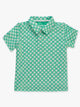 Tiny Tee Time Golf Knit Short Sleeve Performance Polo