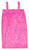 Bright Pink Foil Heart Spa Wrap