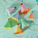 Top Off the Fun Mini Glitter Party Hats Set