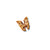 Mini Morpho Butterfly Claw Hair Clip