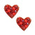 Sweetheart Stud Earrings