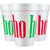 Ho Ho Ho Wrap Styrofoam (10 Ct Bag)