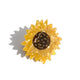 Sunflower Claw Hair Clip