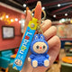 Cute Silicone Labubu Keychain Bag Pendant