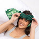 Resort Collection Palmleaf Weighted Sleep Mask
