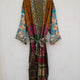 Silk Robes Vintage Recycle Silk Saree Patchwork Robes Silk  - *Assorted Prints*
