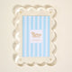 ClearRectangle Scalloped Acrylic Frame