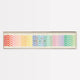 Rainbow Striped Mini Candles