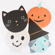 Halloween Heads Paper Placemats (x 12)