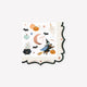 Ornate Edge Halloween Small Napkins (x 16)