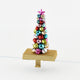 Colorful Bell Stocking Holder 7.75"