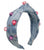 DENIM RAINBOW 3D HEART Headband