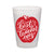 BEST TEACHER EVER RED APPLE FROST FLEX CUPS