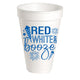 RED WHITE BOOZE STYROFOAM CUPS