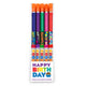 Happy Birthday Scented Pencil Toppers