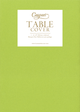 Lime Green-Paper Linen Solid Airlaid Table Cover 5.2'X8.2'