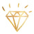 Classic Diamond Temporary Tattoo