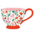 Floral Heart Mug