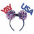 Patriotic Light Up Headbopper