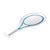 Tennis Racket Melamine 21" Platter, Blue
