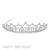 Silver Happy Birthday Rhinestone Tiara