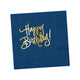 Happy Birthday! Napkins - Navy