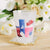 Texas Flag Boots Hat Watercolor Cups - Set of 10