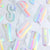 Holographic Foil Custom Letter Banner