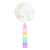 Jumbo Confetti Balloon & Tassel Tail