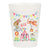 Circus Watercolor Frost Flex Cups - Set of 10