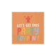 Party Poppin' Beverage Napkin