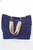 Solid Terry Plastic Lined Tote