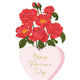 Rose Bouquet Popup card