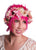 Fuchsia and Pink Daisy Flower Crown