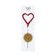 Mini Red Heart Sparkler 4"
