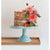 Small Vintage Blue Cake Stand