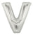 Megaloon Letter Balloon SILVER 40"