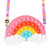 Rainbow Clouds Pop It Shoulder Bag