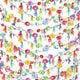 Paper Lunch Napkin Fiesta Pom Poms