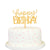 Happy Birthday Cake Topper Frost Acrylic