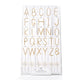 Big Golden Letter Sparkler Wands