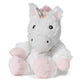 White Unicorn Warmies (13")