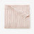 BLUSH LEAF KNIT BABY BLANKET