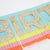 Rainbow Happy Birthday Fringe Garland